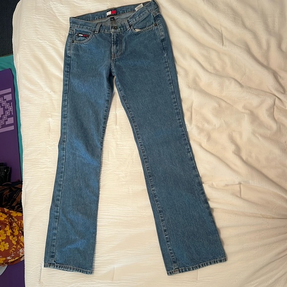 Vintage Tommy Jeans Denim Size 28x30.5 (tag size 5) - Picture 5 of 5